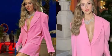 hadise-cannes-pink